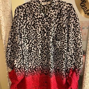 Animalistic!!! Animal print cute as ever blouse